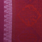 Jacquard gewebter Schal, Streifenmuster, Rot und Rosa image number 8