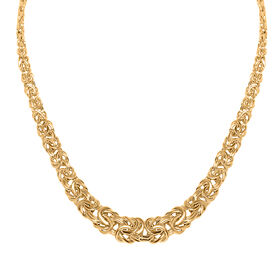 Byzantinische Halskette in 585 Gelbgold, 45cm