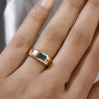Grandidierit Ring 925 Silber vergoldet (Größe 16.00) ca. 0,98 ct image number 2
