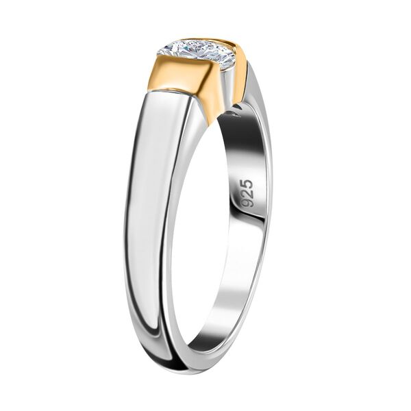Moissanit Ring - 0,44 ct. image number 5