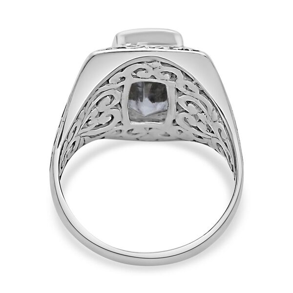Royal Bali - Prasiolith Ring, 925 Silber (Größe 20.00) ca. 7.94 ct image number 4