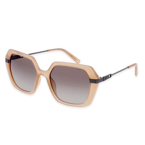 Sole & Luce Sonnenbrille in Transparent Nude/Gun image number 0
