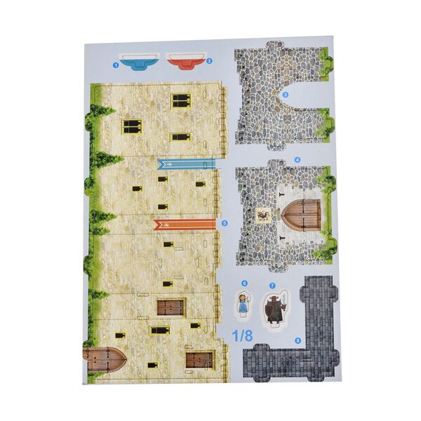 3D-Puzzle Schloss der Abenteuer, inkl. aller Werkzeuge, 27x27x12cm image number 4