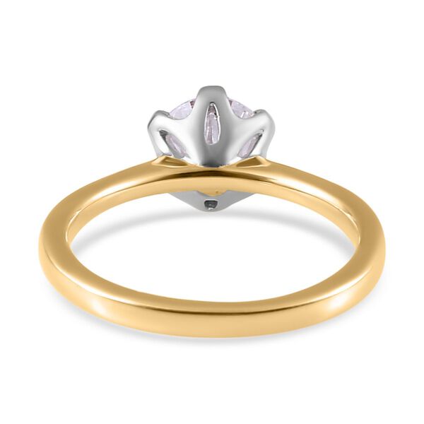 Moissanit Ring, ca. 0,93 ct. image number 6