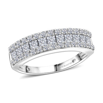 LUXURIANT VS-EF Labor Diamant Half Eternity Ring - 1 ct.