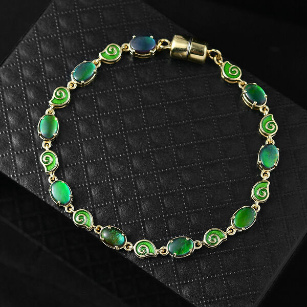 D'Joy Ammolit 19cm Armband und Anh&auml;nger mit 50cm Kette image number 9