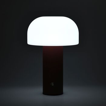 LIVMORE Wiederaufladbare und tragbare LED-Tischlampe, 12,5x20,5cm, Rosa