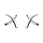 Rachel Galley Kollektion - Molto Kiss Ohrstecker, 925 Silber rhodiniert Ohrringe ca. 0,65g