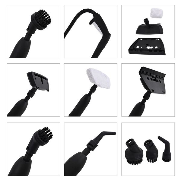 Professioneller Mehrzweck-Dampfreiniger &ndash; 1800 W Hochdruck-Dampfreiniger mit 5 Bar und 1,5L Edelstahl-Tank image number 7