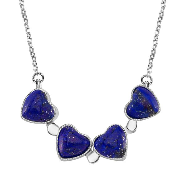 Lapislazuli und blaues Kristall 2-Wege-Schmuckset image number 6