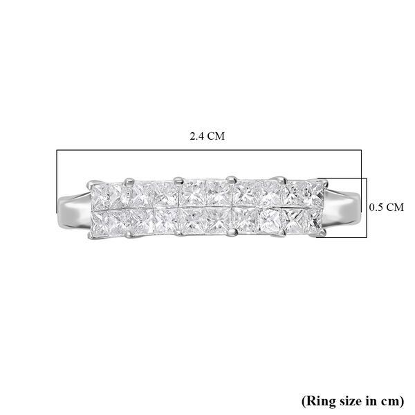 RHAPSODY SGL zertifizierter VS EF Diamant-Ring in 950 Platin  - 1 ct. image number 3