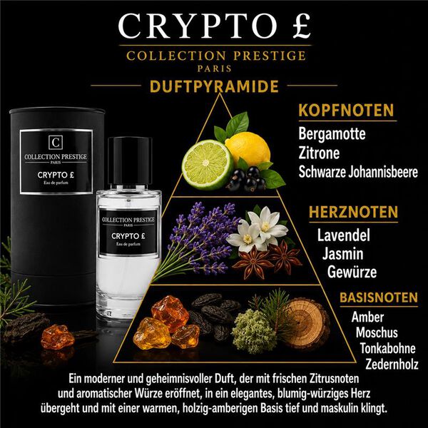 COLLECTION PRESTIGE CRYPTO Eau de Parfum, 50ml image number 1