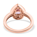 AA Martha Rocha Kunzit und weißer Zirkon-Ring, 925 Silber Roségold Vermeil  ca. 2,00 ct image number 5