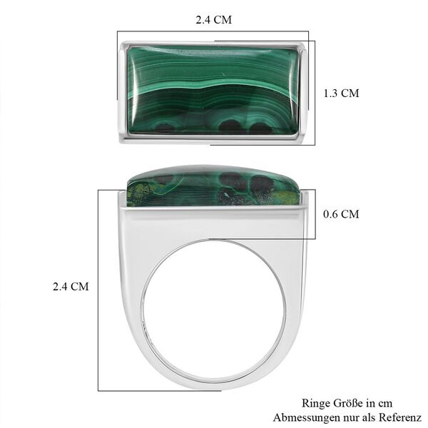 Malachit Ring - 16,71 ct. image number 7