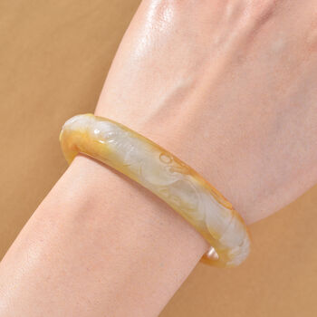 Jade Armreif 19 cm ca. 200.00 ct