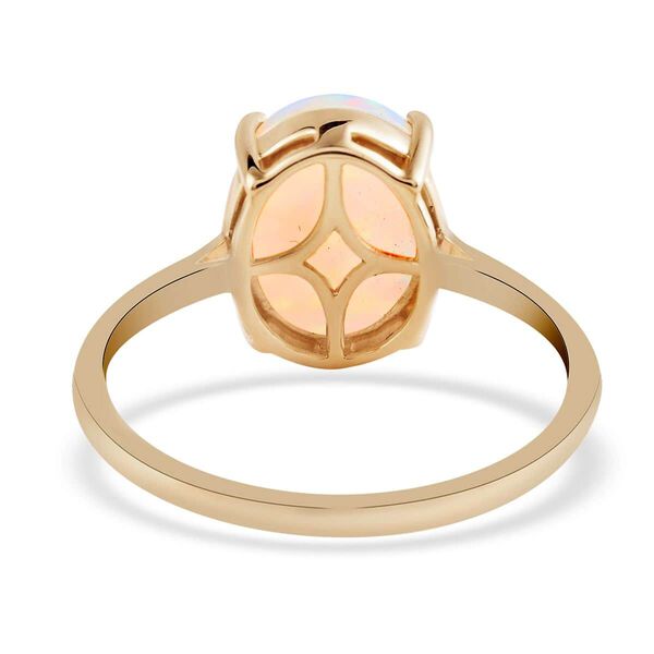 AAA Nat&uuml;rlicher, &auml;thiopischer Welo Opal Ring 417 Gold (Gr&ouml;&szlig;e 16.50) ca. 2.40 ct image number 5