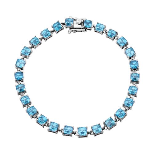AAA blaues Zirkon Armband image number 0