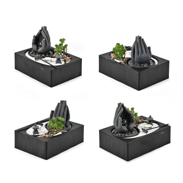 DIY Wasserbrunnen mit Hand, grau image number 6