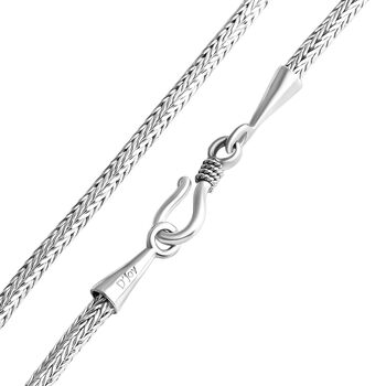 Royal Bali - Tulang Naga Halskette, 925 Silber ca. 14,96g, ca. 45 cm