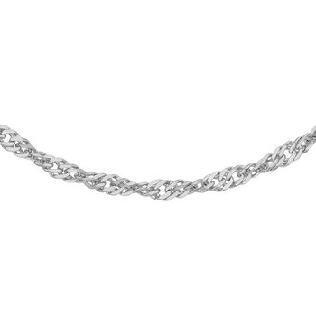 RHAPSODY Twisted Panzerkette ca. 45 cm  950 Platin