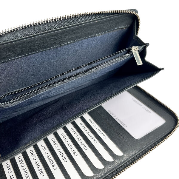 Echtleder Geldb&ouml;rse, rot image number 5