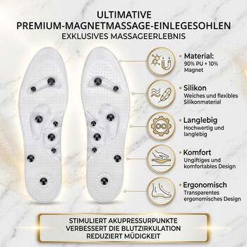 Magnetische Silikon-Einlegesohle