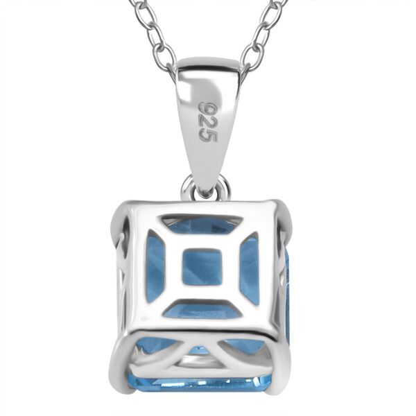 AA himmelblauer Topas Anh&auml;nger - 2,08 ct. image number 4