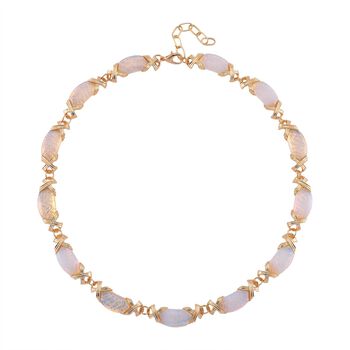 Opalit 45+5cm Halskette - 250 ct.