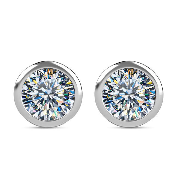 Moissanit Ohrringe - 2,20 ct.