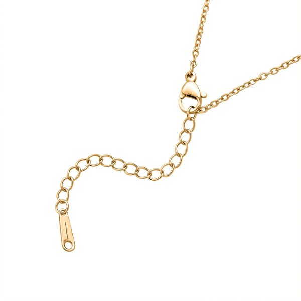 Weißer Drusy Quarz-Anhänger mit 50+5cm Kette - 65,70 ct. image number 5