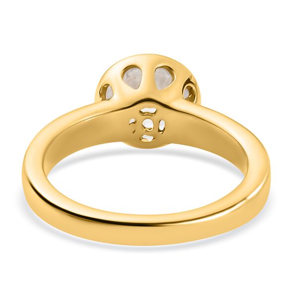 Nat&uuml;rlicher, wei&szlig;er Zirkon-Ring - 2,36 ct. image number 6