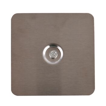 4 Robuste Wandhaken aus Edelstahl mit Selbstklebender R&uuml;ckseite, Ideal f&uuml;r K&uuml;che, Bad oder B&uuml;ro, Tragkraft bis 3,5 kg