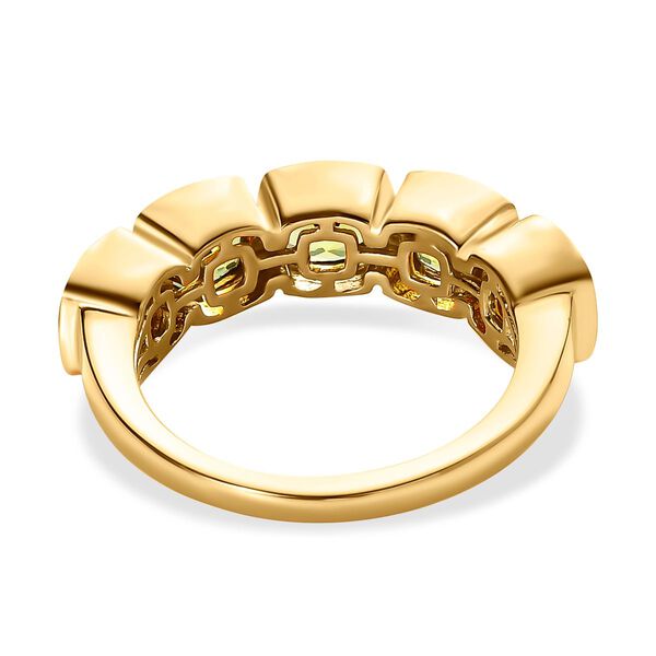 Nat&uuml;rlicher Peridot-Ring - 2,84 ct. image number 6