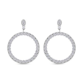 Wei&szlig;e Zirkonia Ohrringe