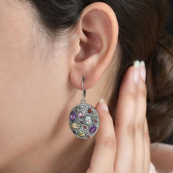 Multi-Edelstein Ohrringe - 6,17 ct. image number 3