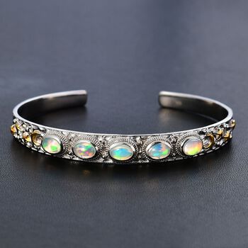 AA nat&uuml;rlicher, &auml;thiopischer Welo Opal 19cm Armreif - 2,74 ct.