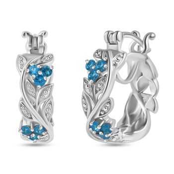 ALLORO AA Neon Apatit Ohrringe - 0,47 ct.