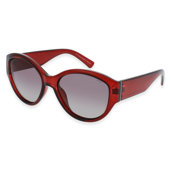 Sole und Luce - Swiss Eyewear - UV400 Ultra-Polarisierte Sonnenbrille, Cassis/ Gunmetal-Details image number 0