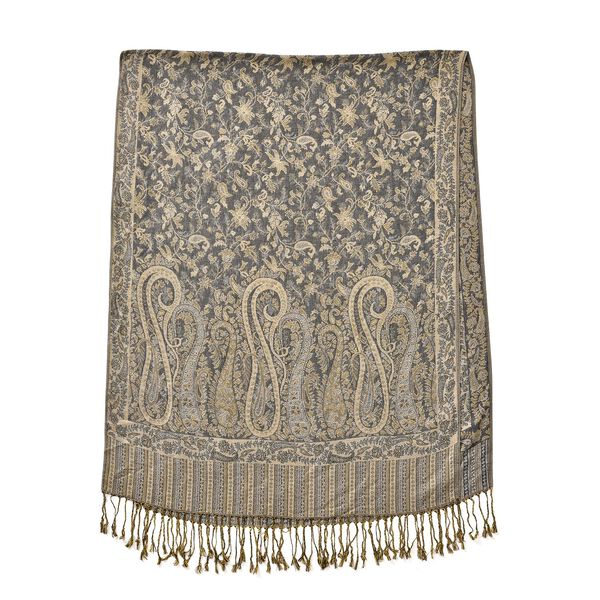 Paisley Schal aus Viskose, rosa image number 2