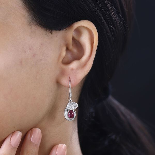 AA Afrikanische Rubin-Ohrringe - 2,58 ct. image number 3