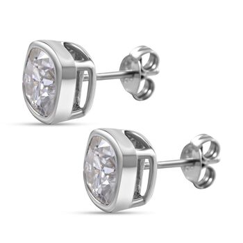 Moissanit Ohrringe - 3,18 ct.