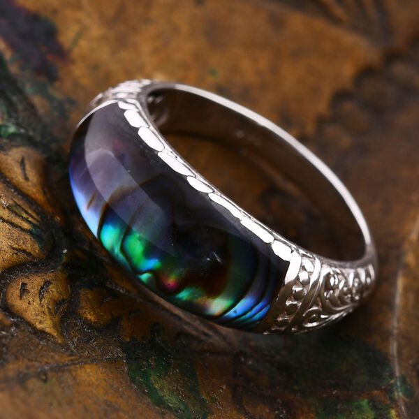 Royal Bali Kollektion - Abalone Muschel Ring image number 1