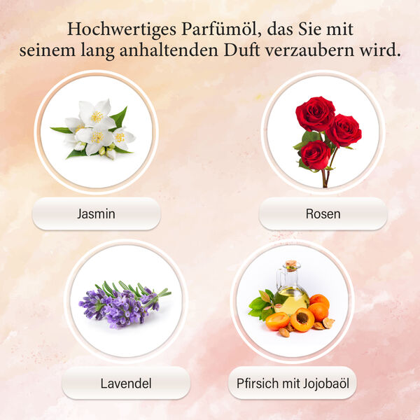 Jaipur Fragrances - Collector's Edition Aphrodite nat&uuml;rliches Parf&uuml;m&ouml;l, 5ml image number 5