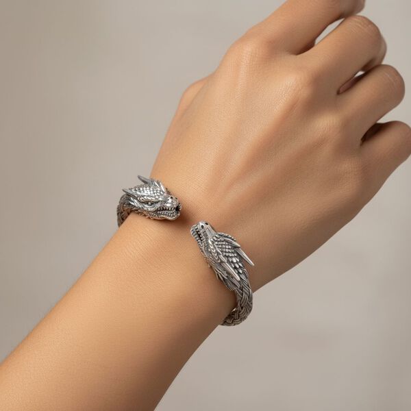 D'Joy 925 Silber Armreif ca. 19 cm ca. 34,18g image number 2