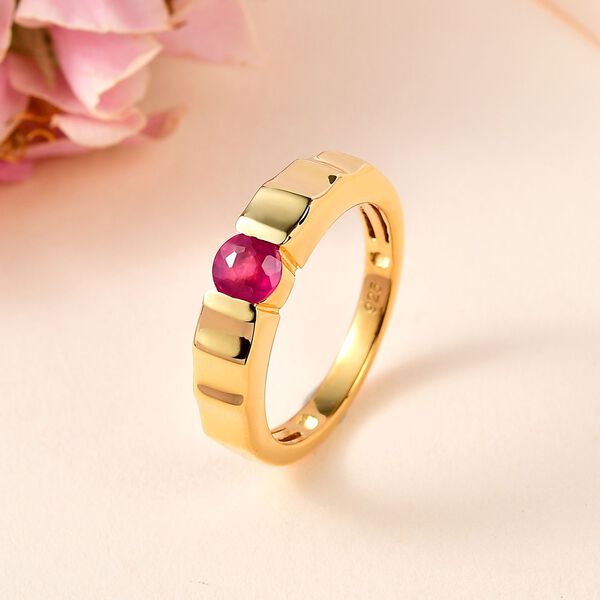 Afrikanischer Rubin-Ring - 0,74 ct. image number 2