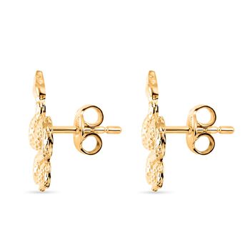 Royal Bali Kollektion - Schlangen Ohrstecker in  375 Gold