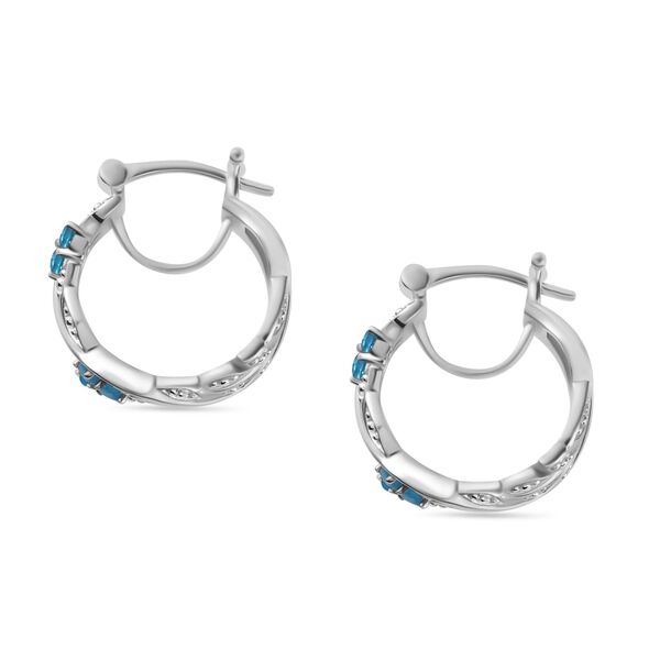 ALLORO AA Neon Apatit Ohrringe - 0,47 ct. image number 6