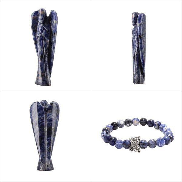 Handgefertigtes Sodalith-Geschenkset image number 5