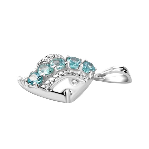 AA Lagunen Apatit Anhänger - 1 ct. image number 4