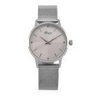 GENOA - Weißer Diamant Uhren 21.5 cm 316L Edelstahl ca. 0,04 ct.